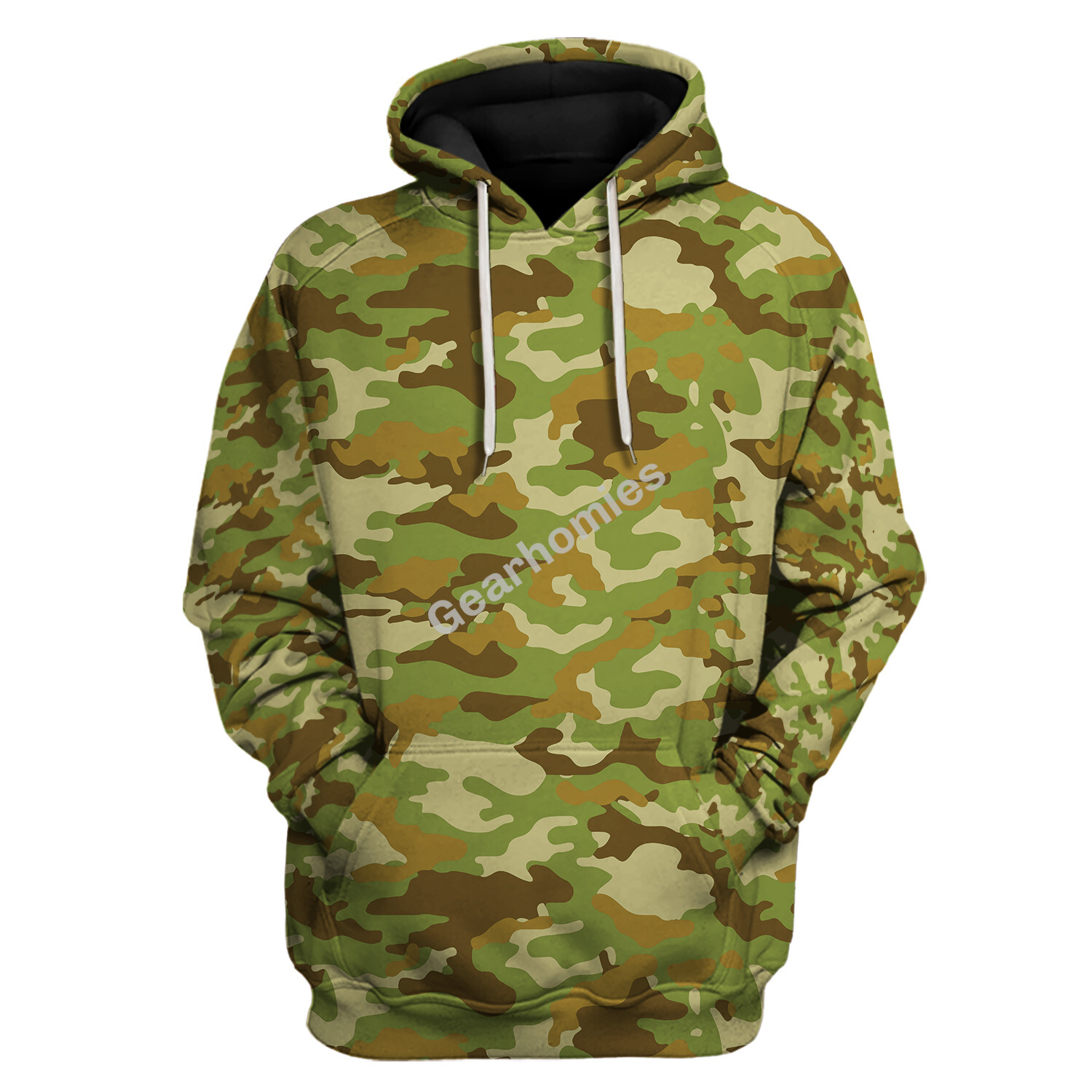 Amcu Australian Multicam Camouflage Uniform Hoodies Pullover Sweatshirt Tracksuit