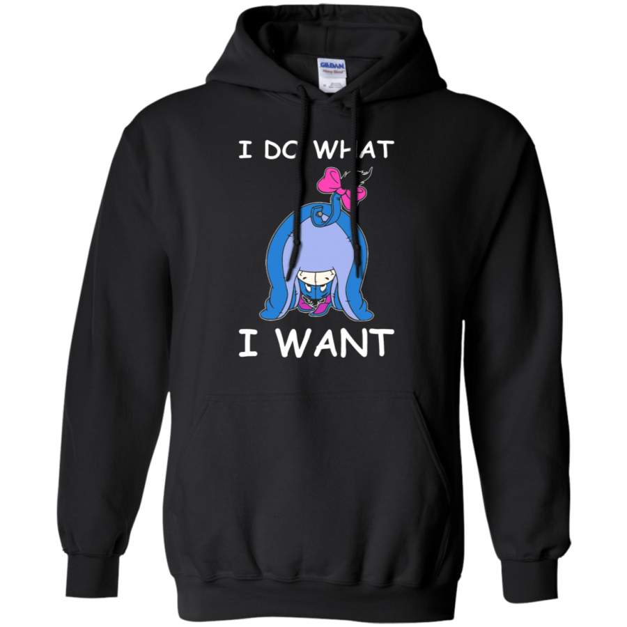 AGR I Do What I Want Eeyore Winnie The Pooh Hoodie