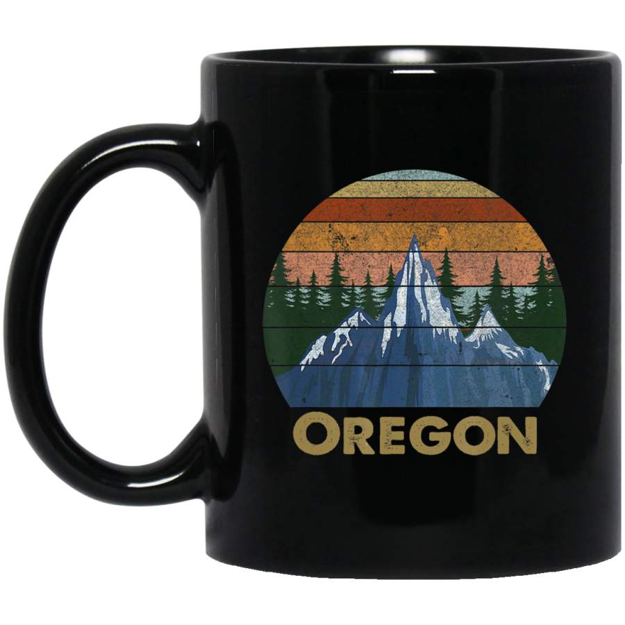 Vintage Oregon Mountain Coffee Mug