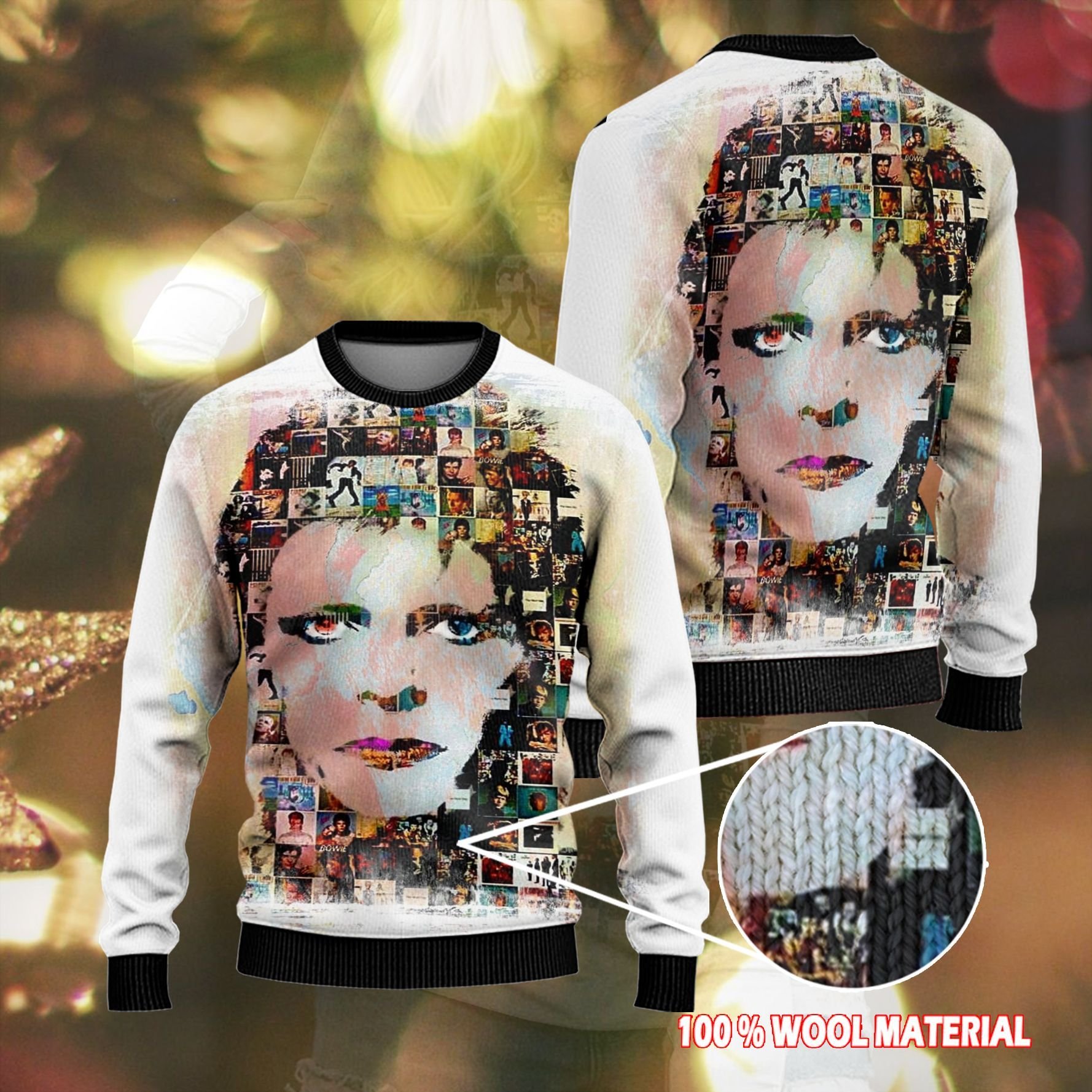 The Chameleon of Rock Ugly Sweaters DT09032114Y