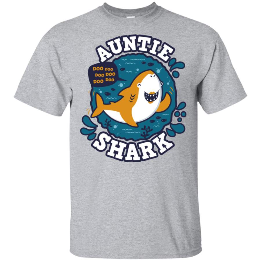 Shark Family Trazo – Auntie T-Shirt