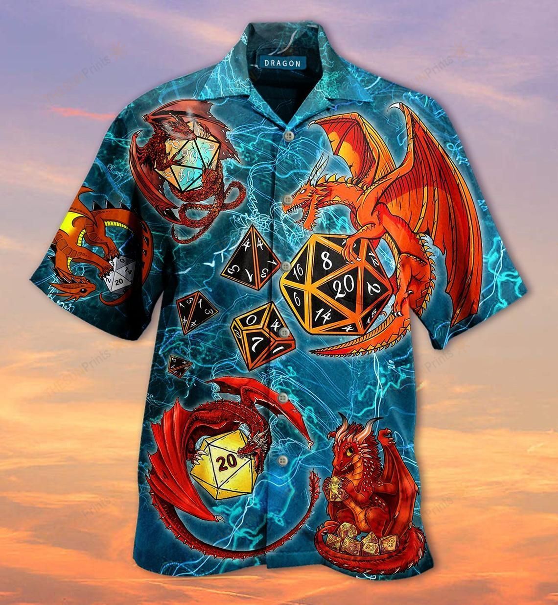 Dragons Hawaiian Shirt 002037 Ha67322