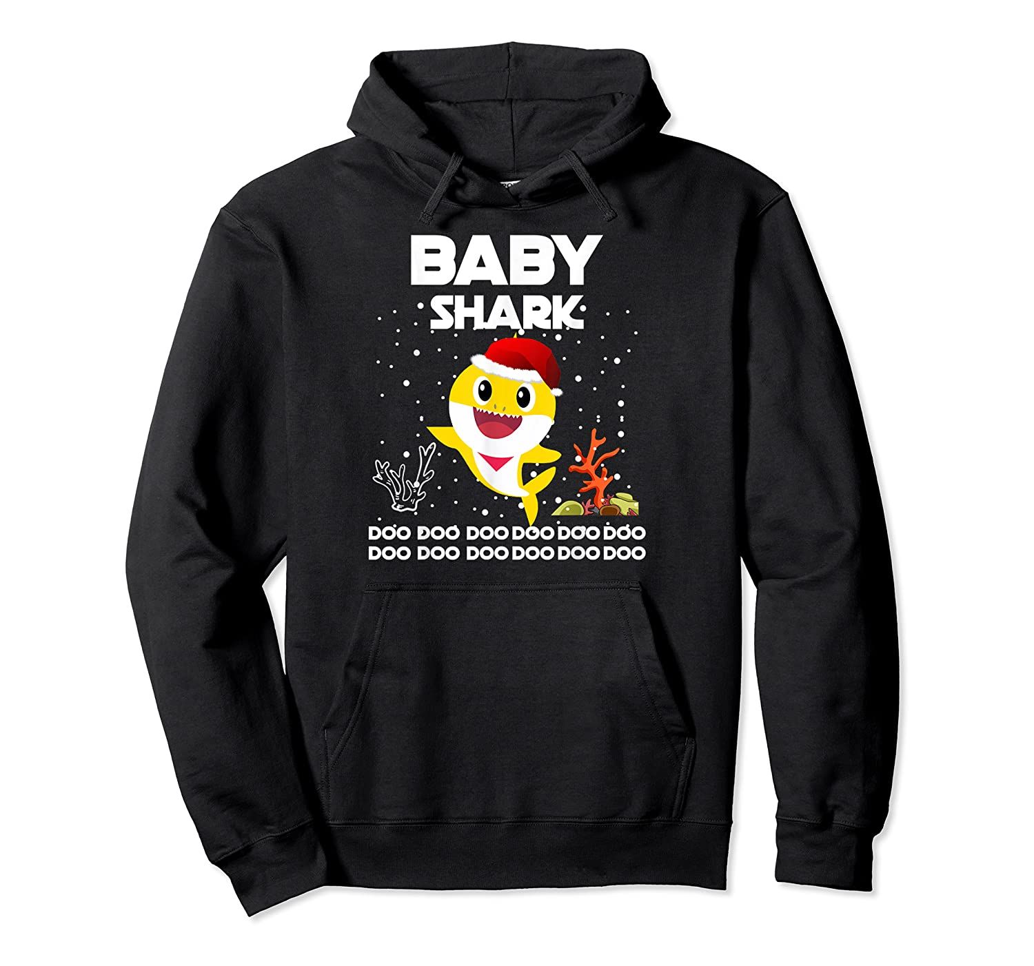 Baby Santa Claus Shark Christmas Pullover Hoodie, T-Shirt, Sweatshirt