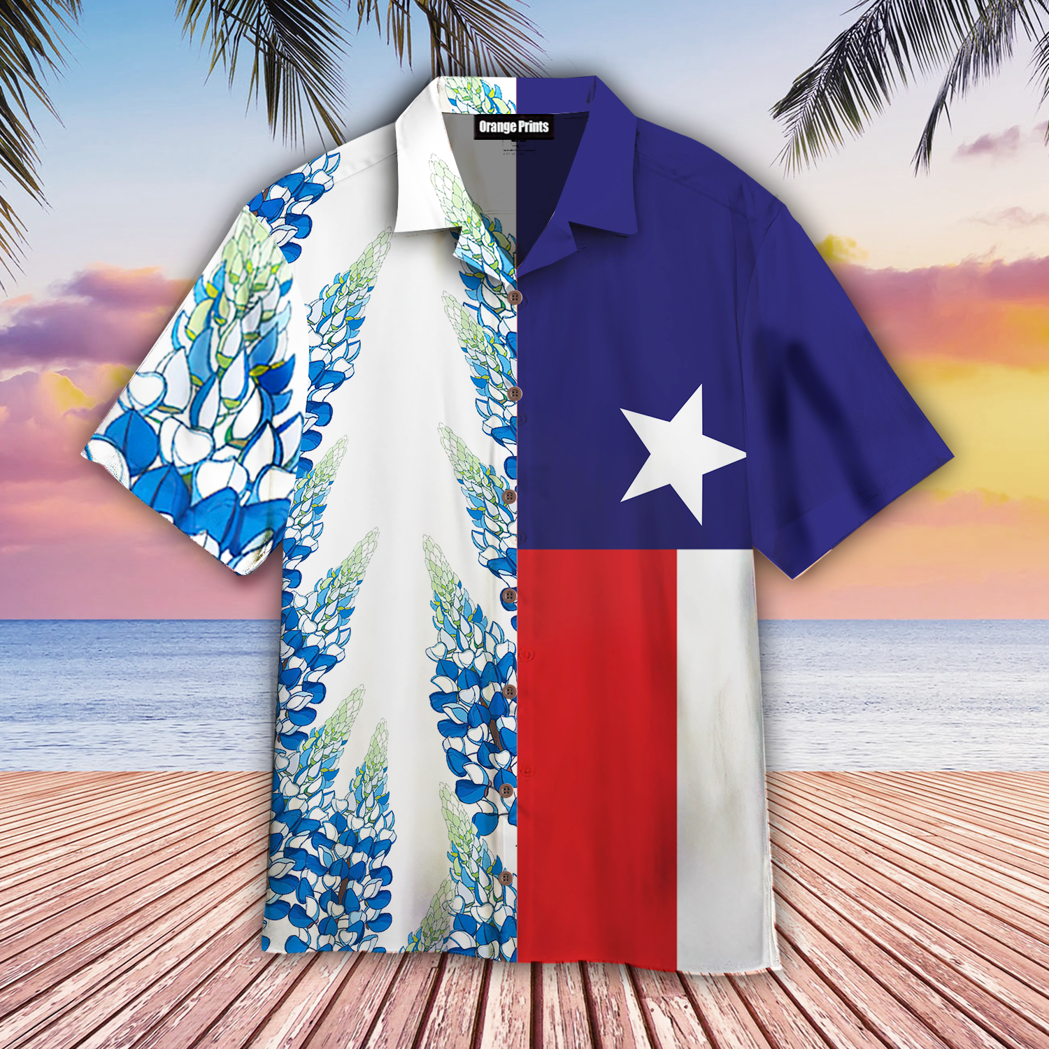 Texas Bluebonnets Hawaii Shirt For Men Women Ha36696