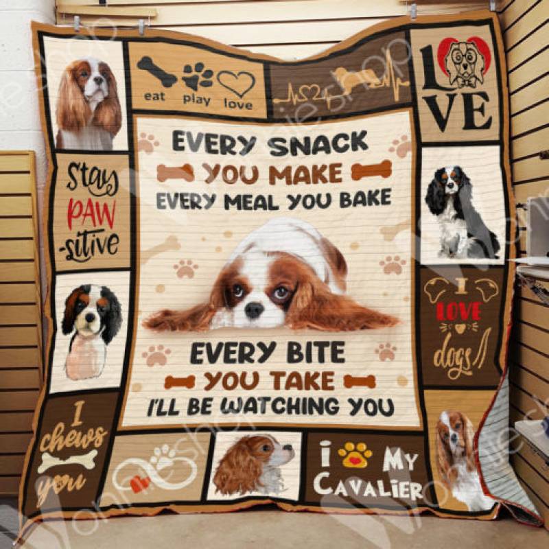 Cavalier King Charles Spaniel Dog Blanket DCB1203 73O50