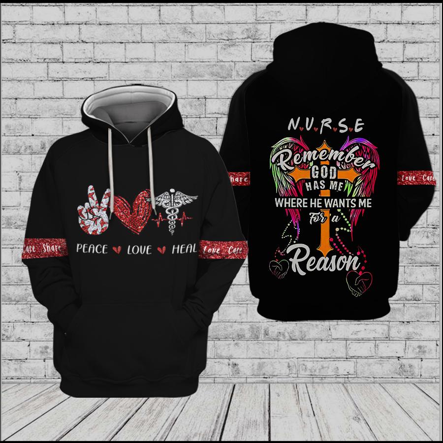 Remember God has me where he wants me for a reason 3D Hoodie