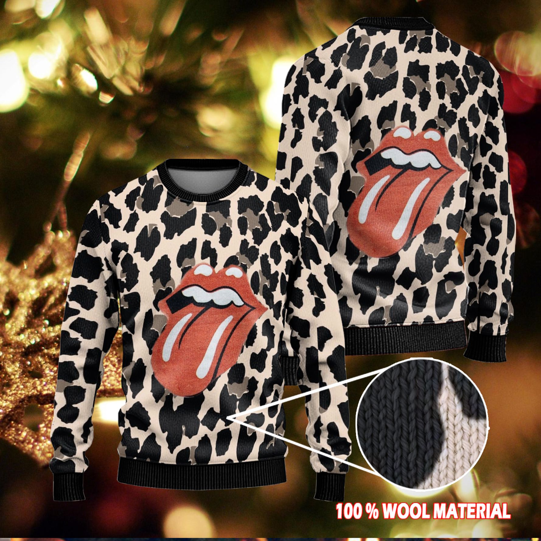 The Classic Tongue Ugly Sweaters DT261104