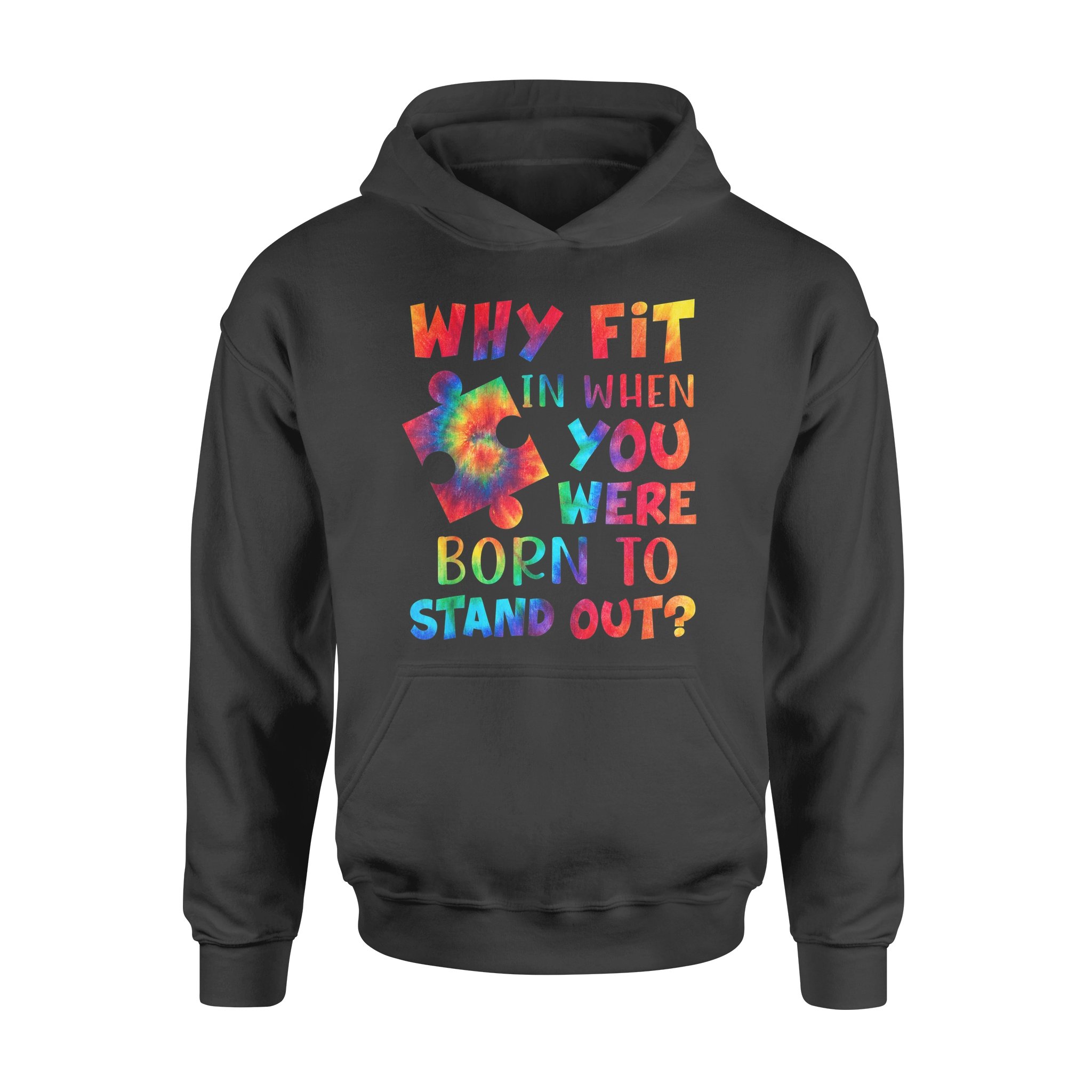 What Makes You Different Elephant Mom Autism Child Awareness – Standard Hoodie