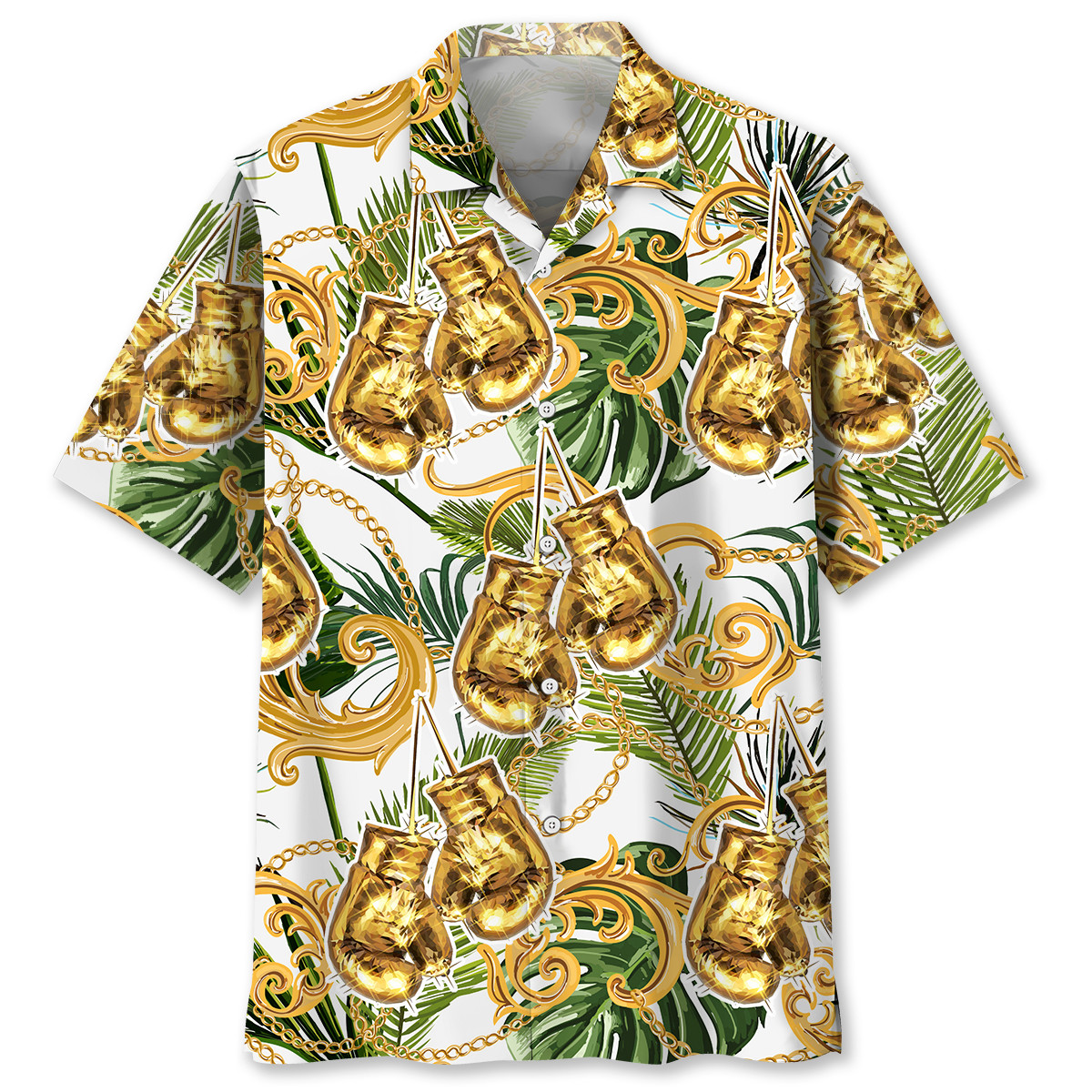 Luxury Tropical Boxing Hawaii Shirt Ha65236