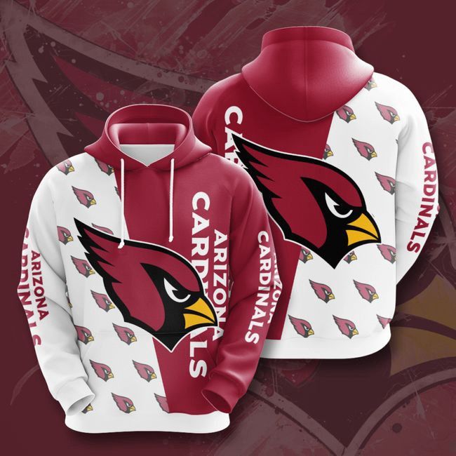 Arizona Cardinals 3D Hoodie Pullover Sweatshirt 3D Shirt For Fan