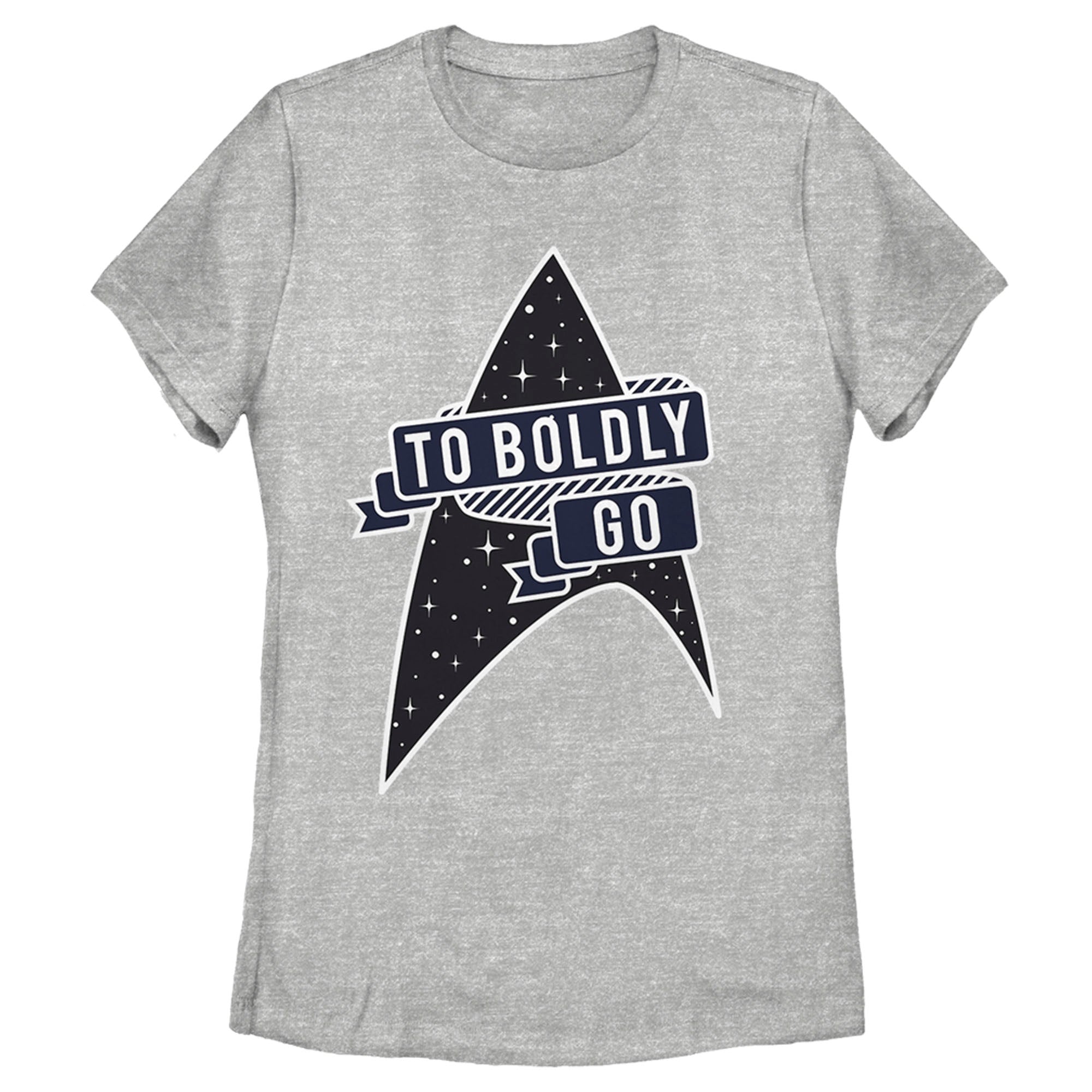 Women’S Star Trek To Boldly Go Starfleet T-Shirt