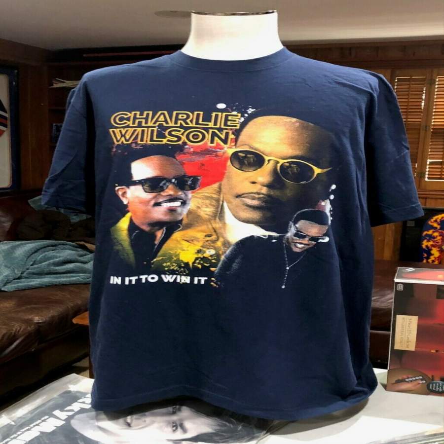 Charlie Wilson “In It To Win It” Tour Concert  T-Shirt