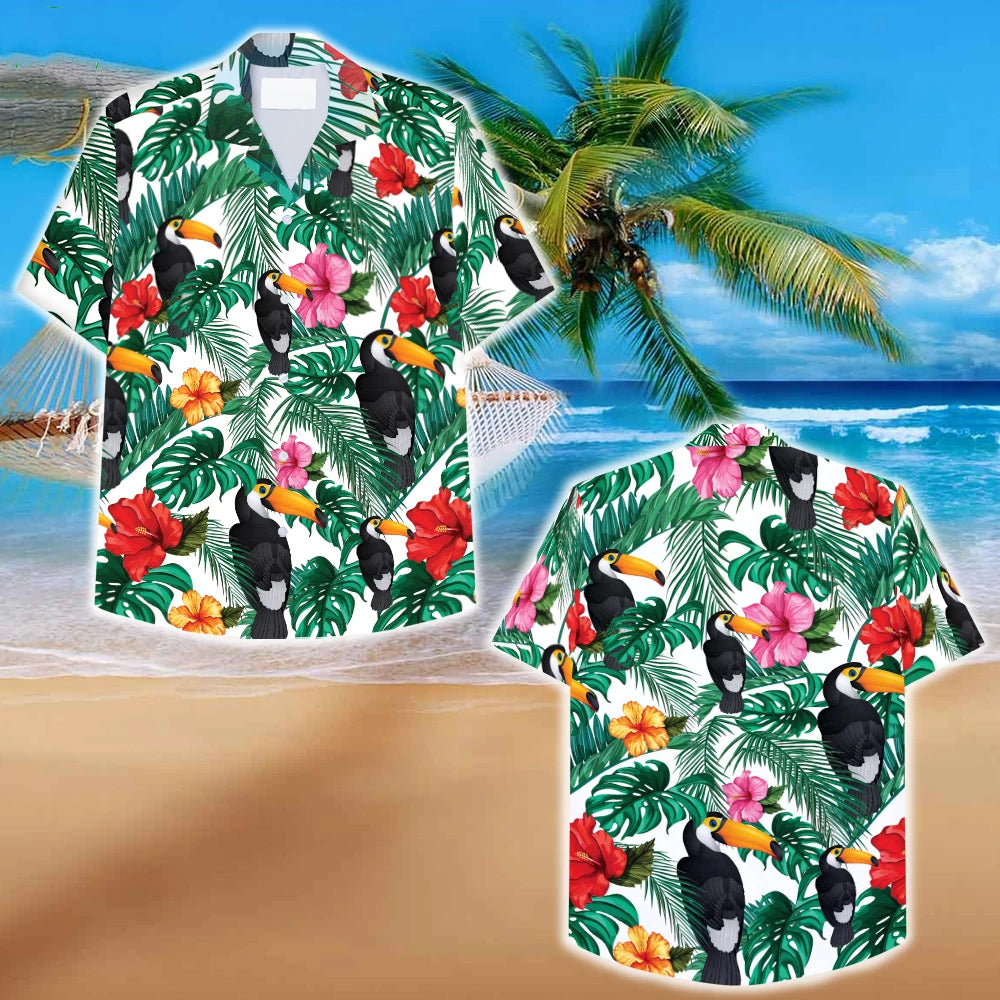 Tropical Toucans Hawaii Shirt Ha52849