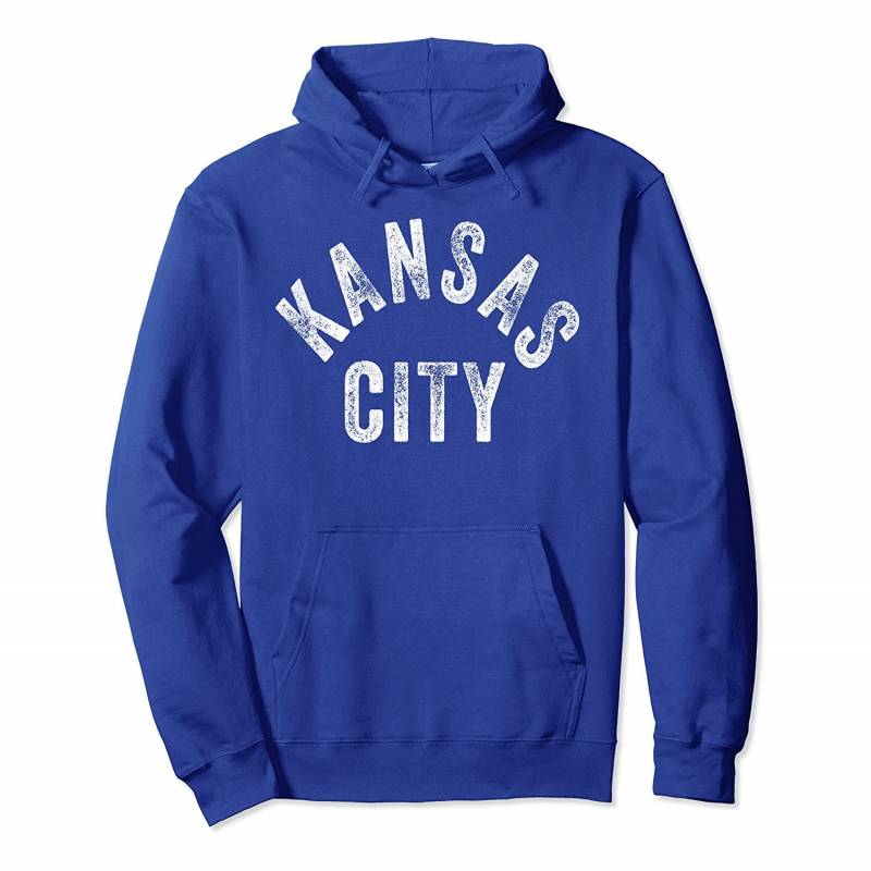 KC Kansas City Vintage Royal Blue Kc Originals Grunge Style Pullover Hoodie, T Shirt, Sweatshirt