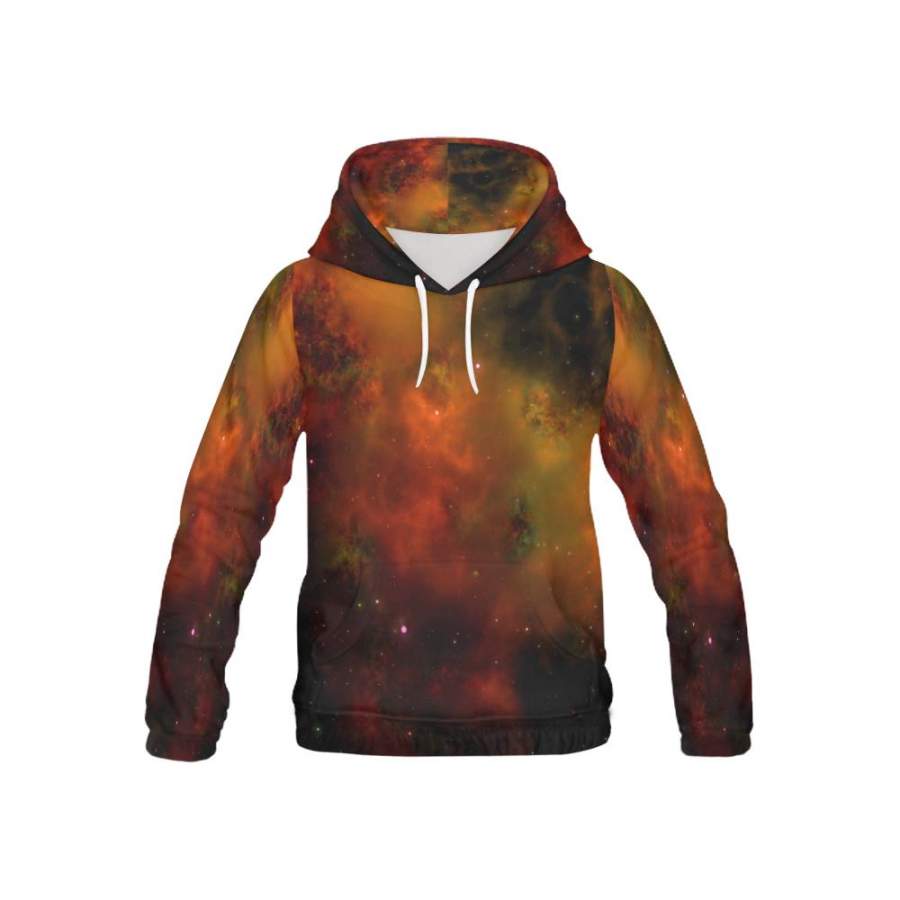 Teen Galaxy Hoodies With Nebula