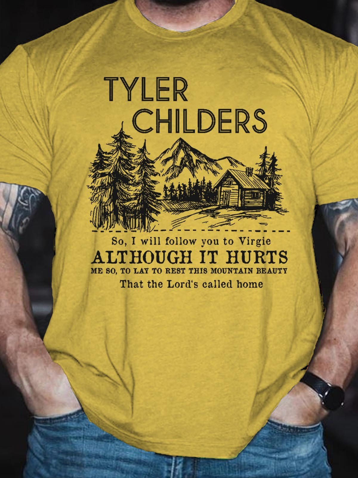 Men’S Follow You To Virgie Tyler Childers T-Shirt