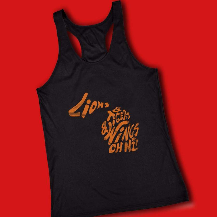 Tigers Wings Oh Mi Women’S Tank Top