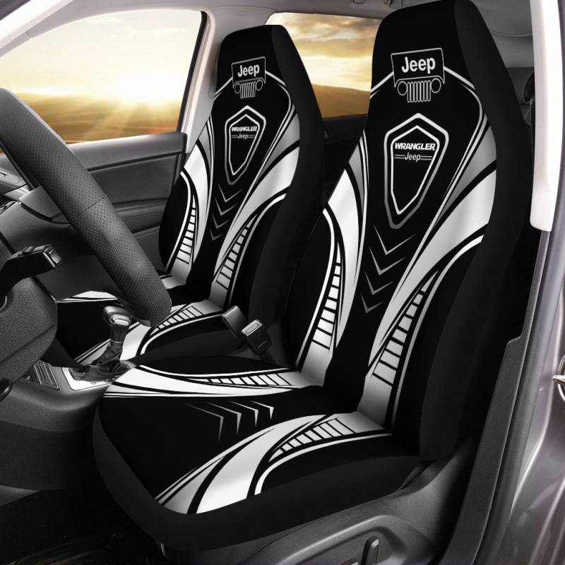 JEEP WRANGLER TDV Car Seat Cover  Ver 1 (white)