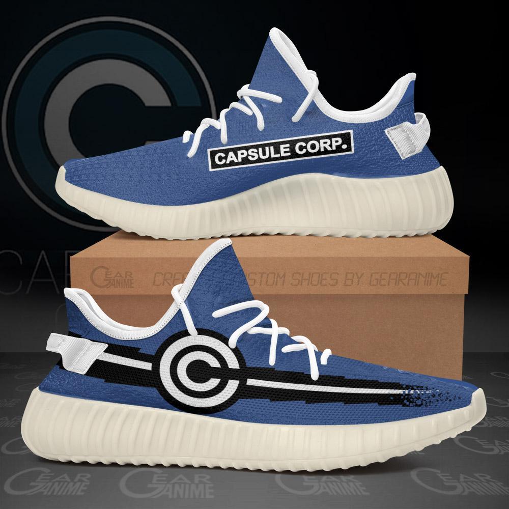 Capsule Corp Shoes Dragon Ball Super Custom Anime Sneakers TT10