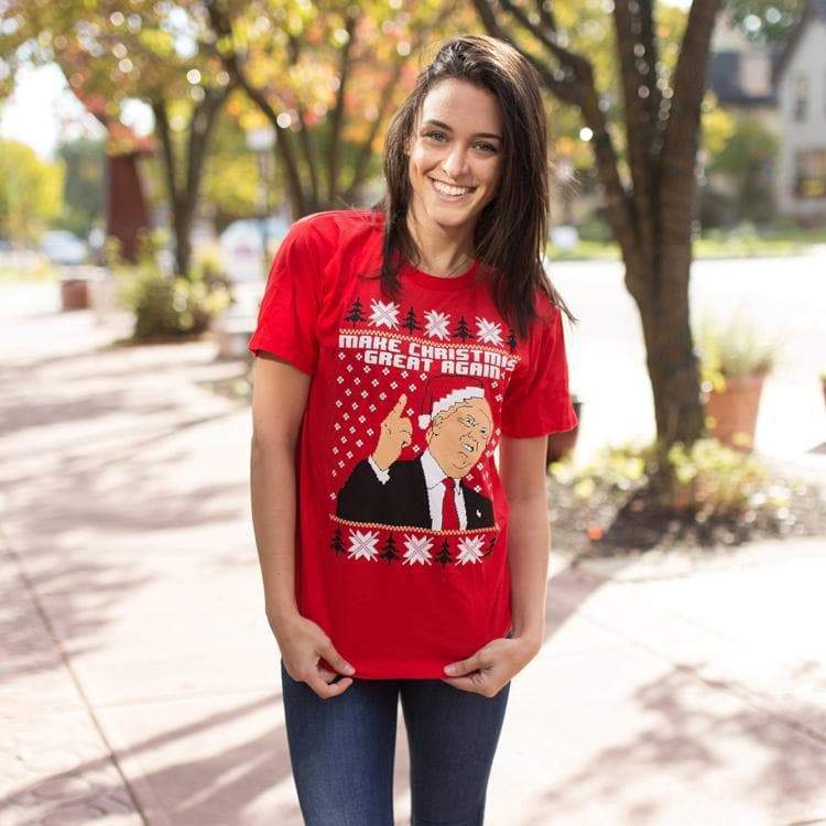 Make Christmas Great Again Ugly Christmas Sweater Men’S Tshirt