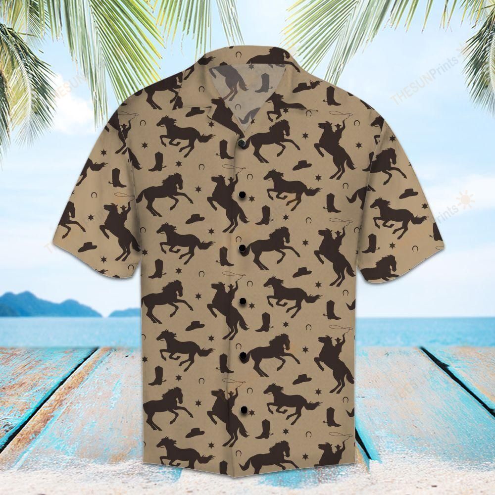 Amazing Cowboy Hawaiian Shirt Ha33476