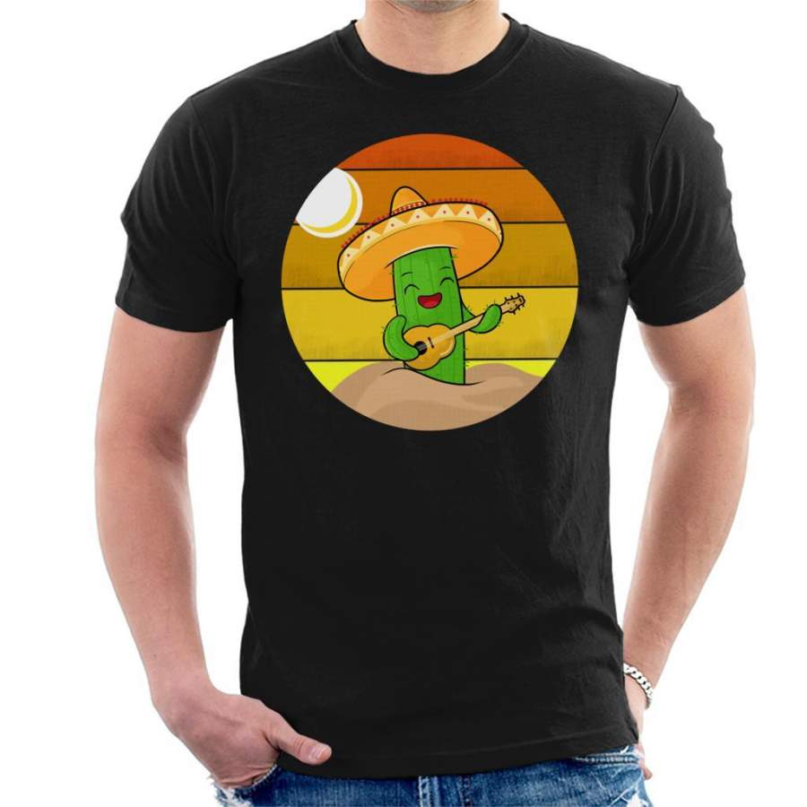 Ariba Singing Mexican Cactus Men’s T-Shirt