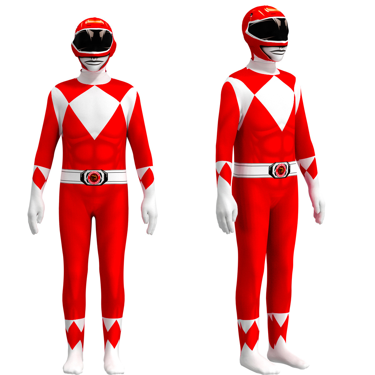 Adult Kids Power Sentai Shinkenger Rangers Superhero Costume Cosplay Halloween Party Zentai Suit Jumpsuit Mask alx