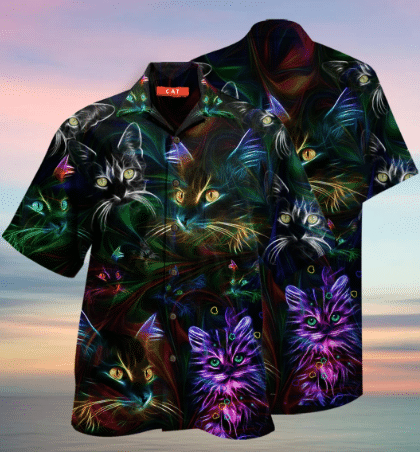 Amazing Cats Unisex Hawaiian Shirt Ha98359