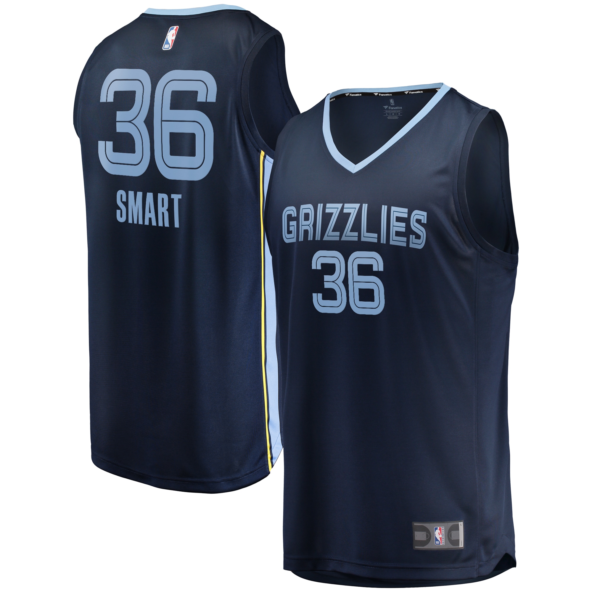 Marcus Smart Memphis Grizzlies Fast Break Player Jersey – Icon Edition – Navy