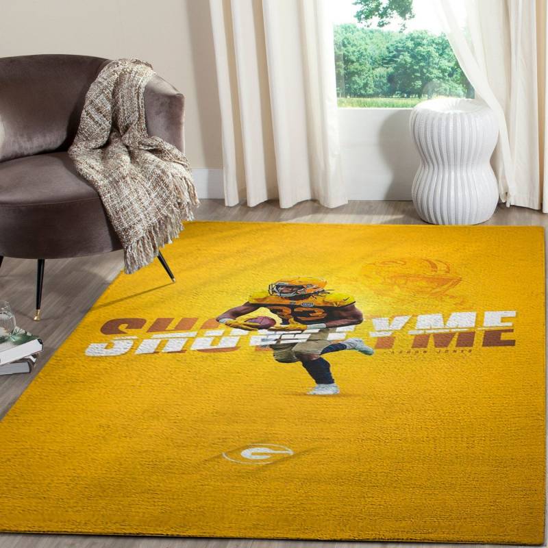 Green Bay Packers Area Aaron Jones Rug