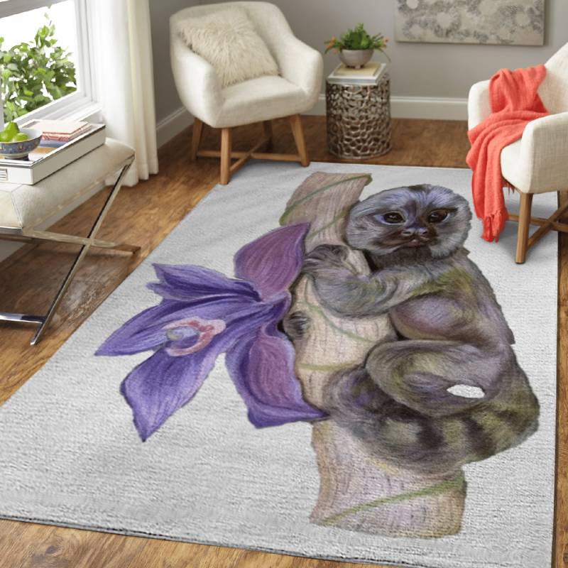 Pygmy Marmoset Monkey – Animals Area Rug Carpet