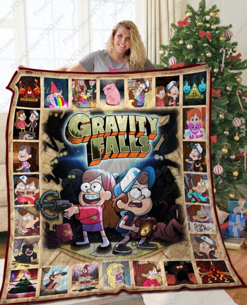 Gravity Falls Quilt Blanket