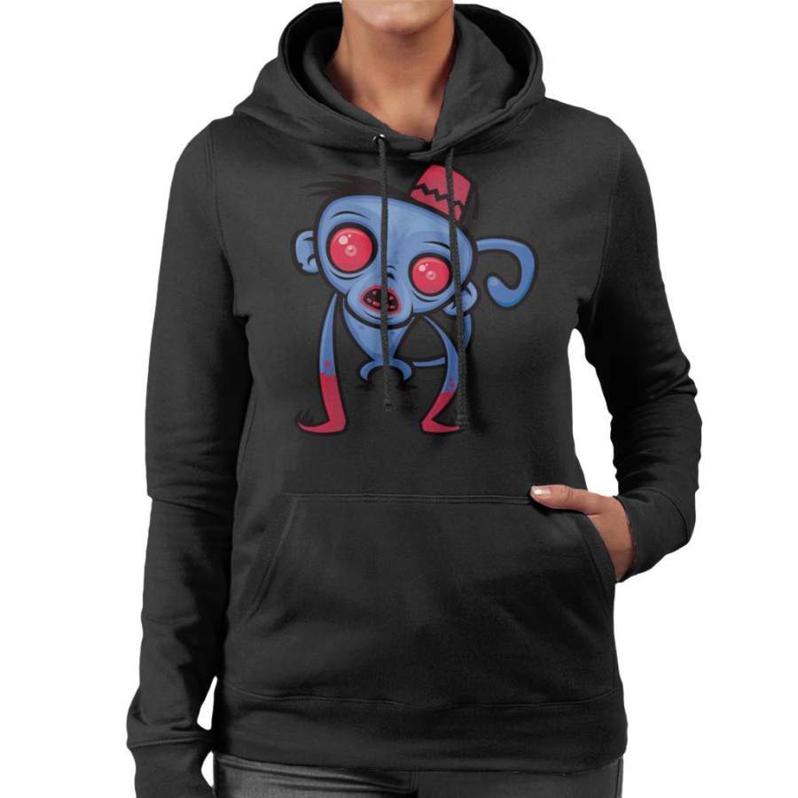 Zombie Monkey Women’s Hooded Sweatshirt