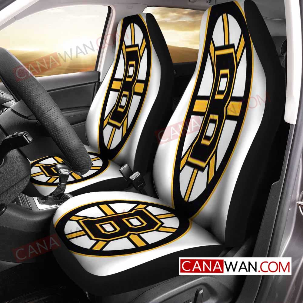 Boston Bruins Style829 3D Customized Personalized Car Seat Cover