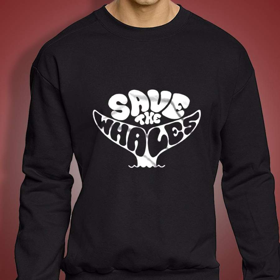 Save The Whales Men’S Sweatshirt