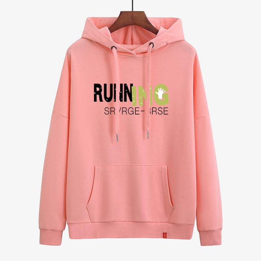 RUNNING hoodie for Girl Pop Sports Hoodie Ideal Present For Girl Friend or Daughter