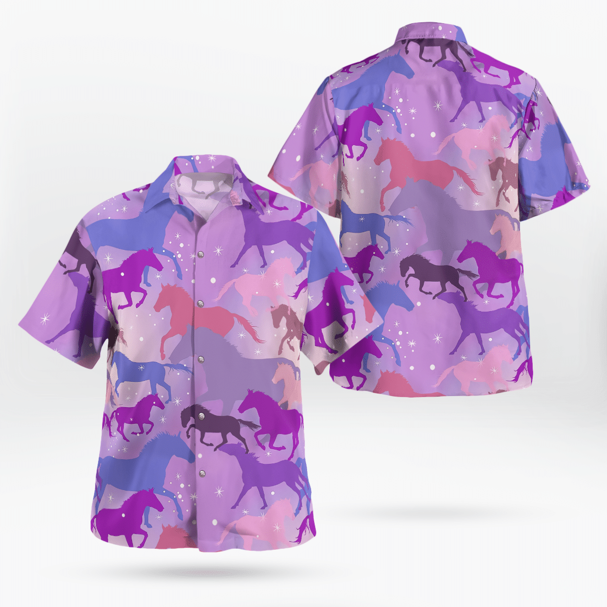 Horse Color Hawaii Shirt Ha71098