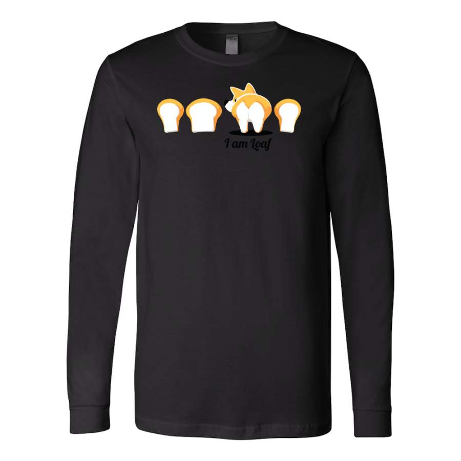 Pet – Immortal Unisex Corgi Cute Puppy I AM LOAF – Long Sleeve T Shirt – TL00824LS