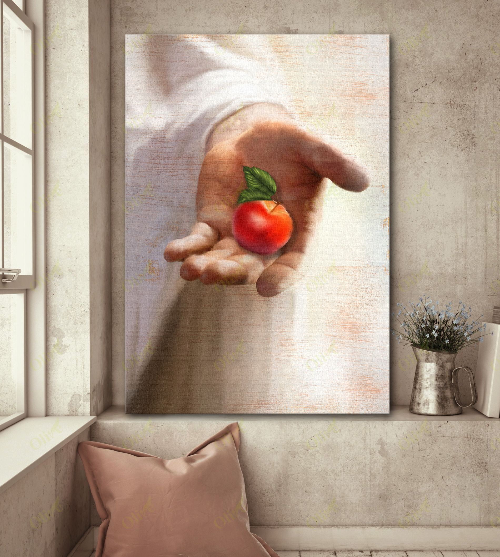 Teacher – Take My Hand Canvas And Poster | Wall Decor Visual Art