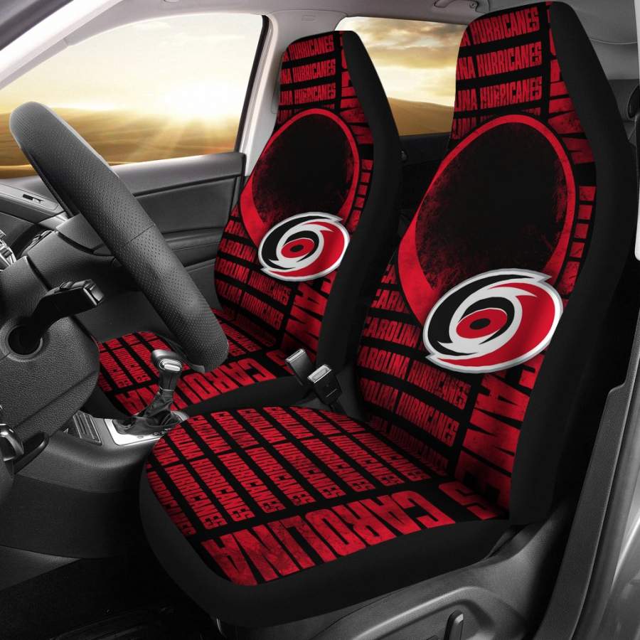 Gorgeous The Victory Carolina Hurricanes Car Seat Covers