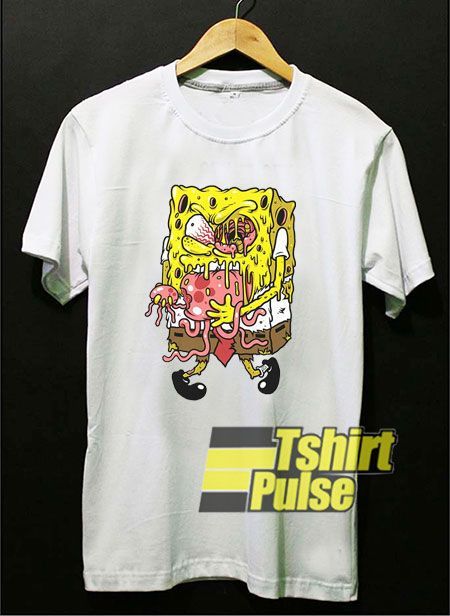 Scary Spongebob And Jellyfish Shirt For And Shirt