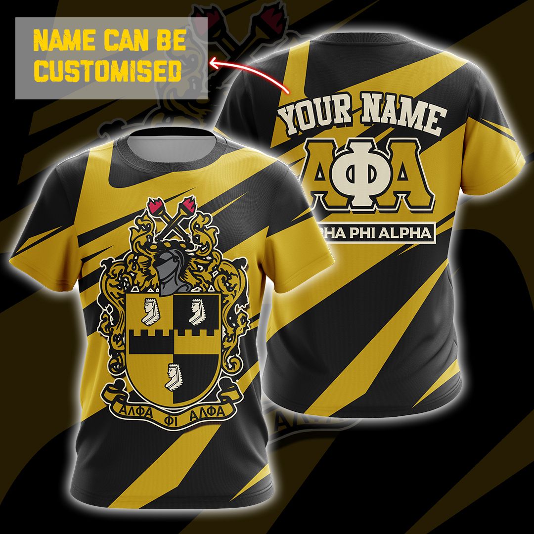 Alpha Phi Alpha Custom Name T-shirt