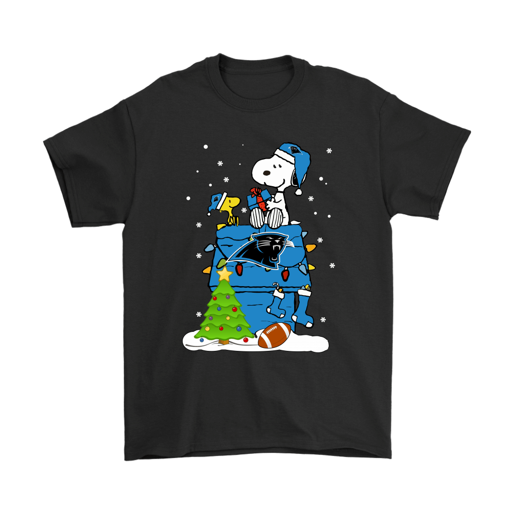 Get Now A Happy Christmas With Carolina Panthers Snoopy Shirts