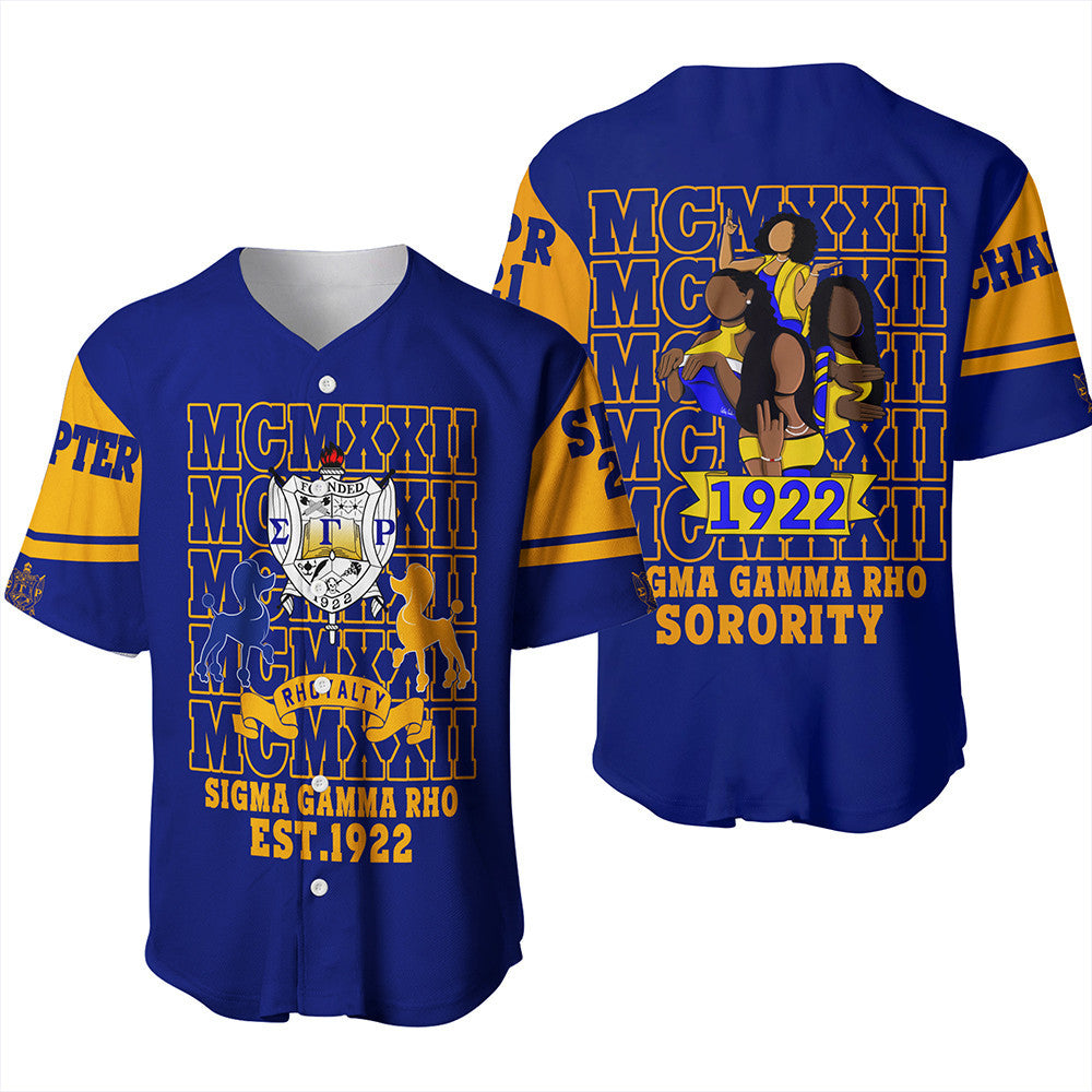 Wonder Print Shop Shirt – Personalized Sigma Gamma Rho Mcm Style Baseball Jersey