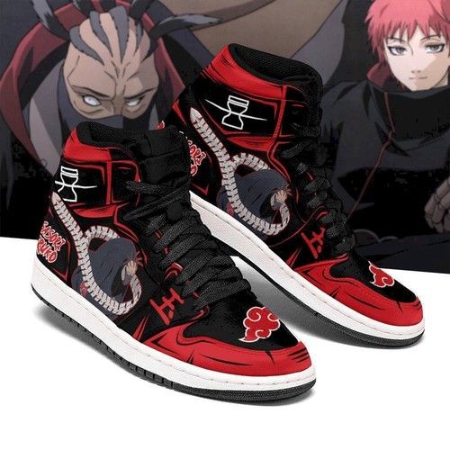 Naruto sasori hiruko shoes akatsuki costume anime jordan sneakers ...
