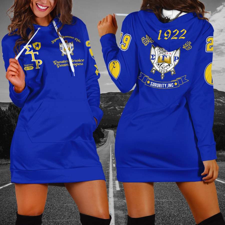 Sigma Gamma Rho Hoodie Dress 171020191