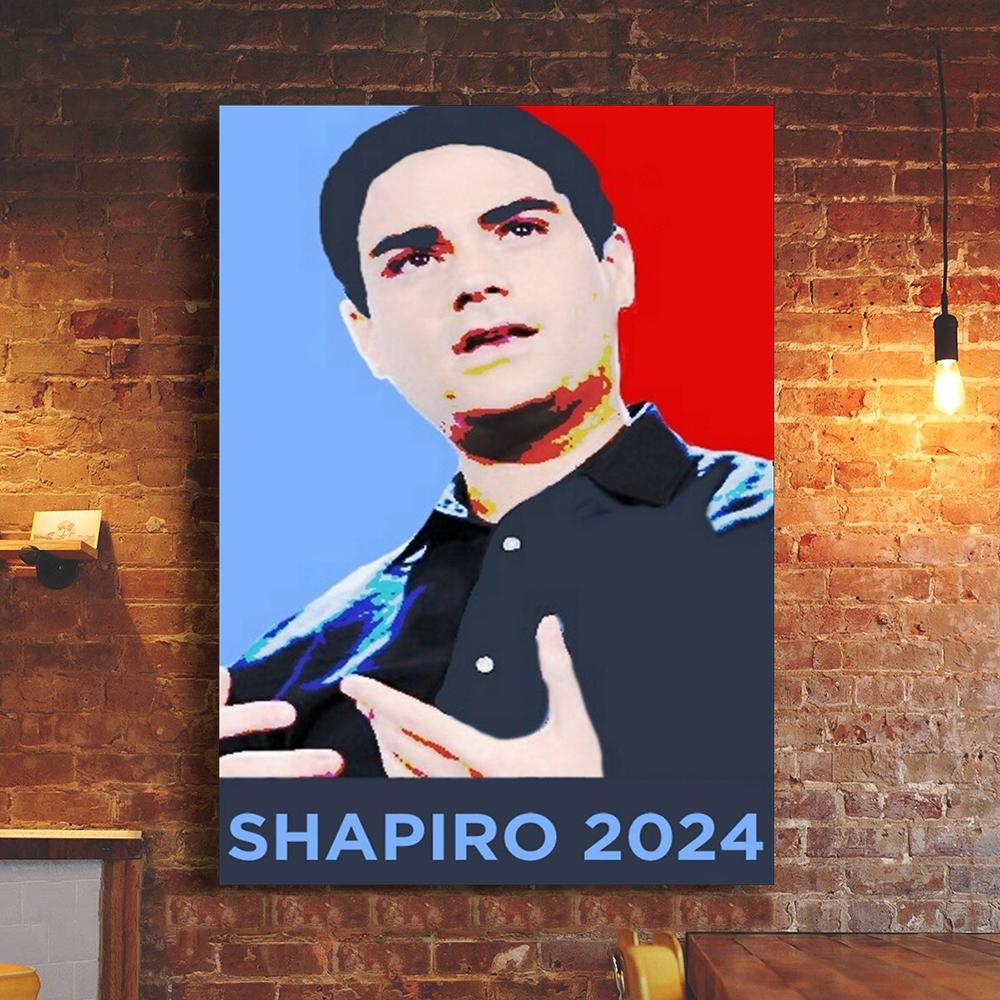 Ben Shapiro Poster Vintage Graphic Presidential Campaign Posters At Home Decor