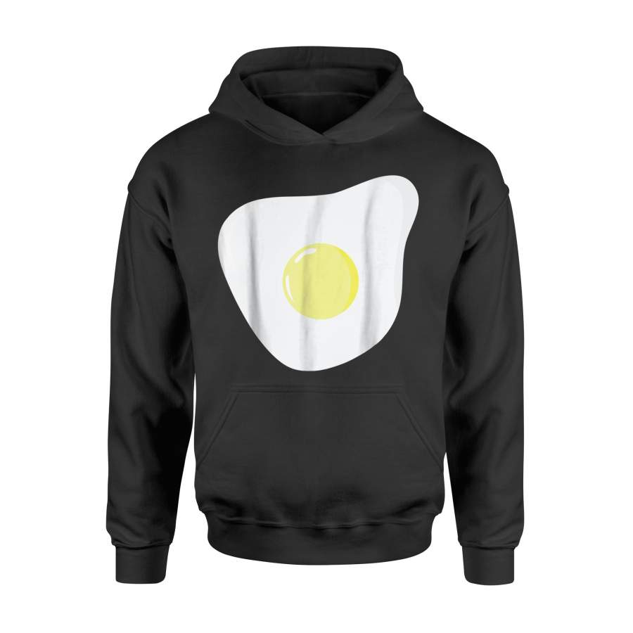 Halloween Hoodie – Fried Egg Costume Matching Couples Hoodie