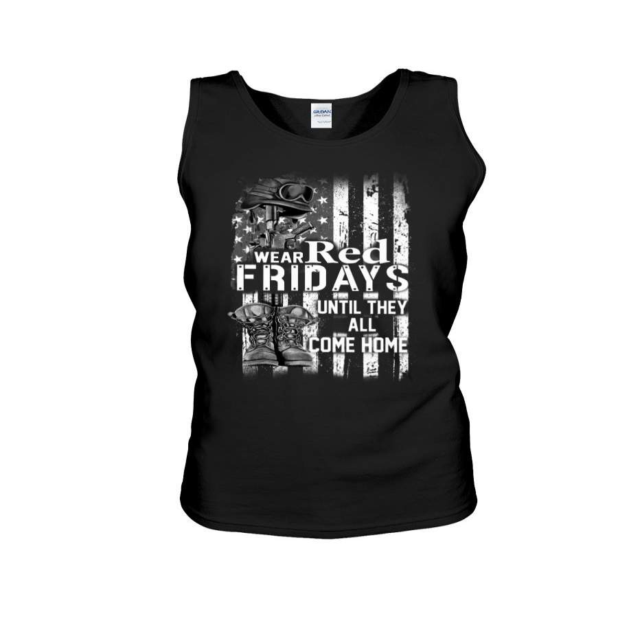 We Are Red Fridays Veteran Shirt Unisex Tank Top