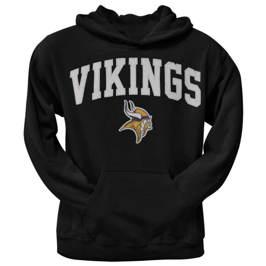 Minnesota Vikings – Logo Scrimmage Premium Pullover Hoodie